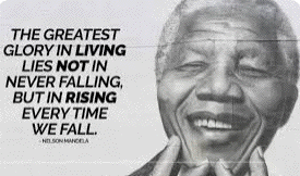 Nelson Mandela: The
                                                      glory of living