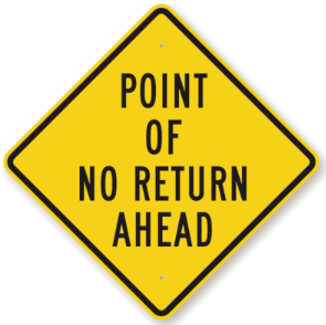 point of no return